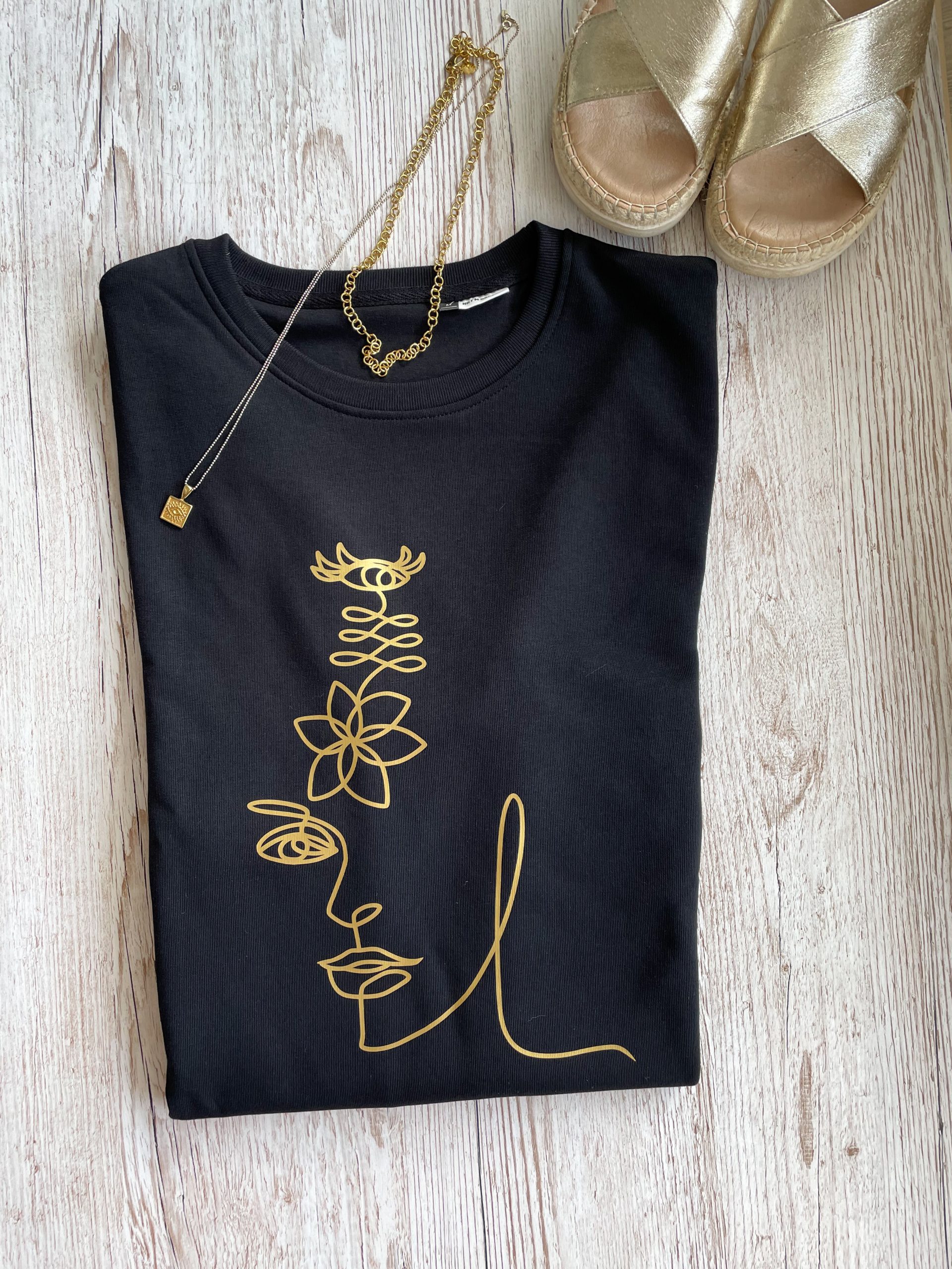 Sweatshirt "Flowerwoman" – Bild 6