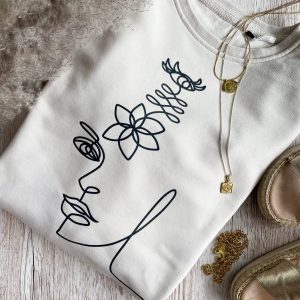 Sweatshirt "Flowerwoman"